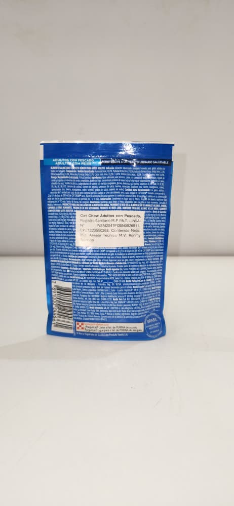 Cat Chow 85 g,  HÙMEDO Pescado, PURINA