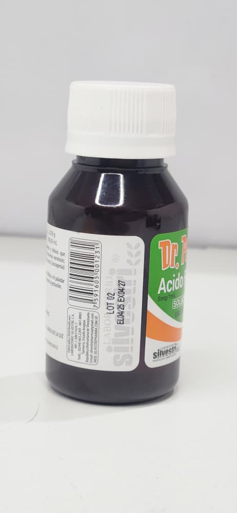 Acido Folico 50 ml, Solucion Oral, Dr. Pet $