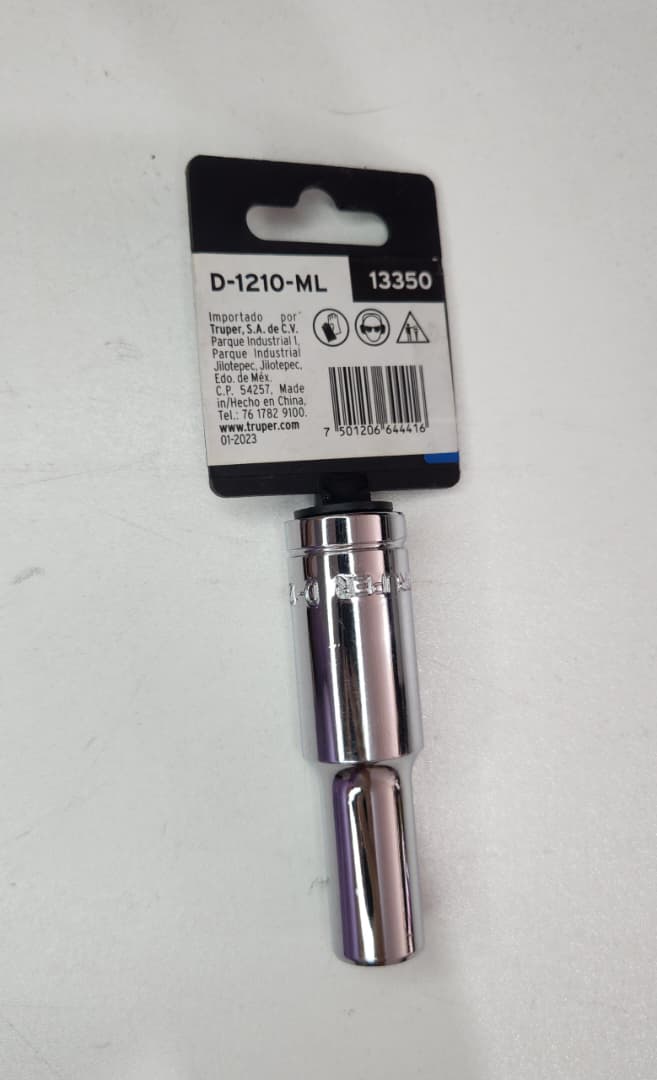 13350 DADO L 6PTA 1/2X10MM TRUPER D-5310-M