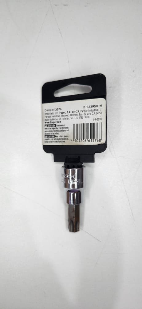 13576 DADO TORX 3/8XT-50 TRUPER D-523950W