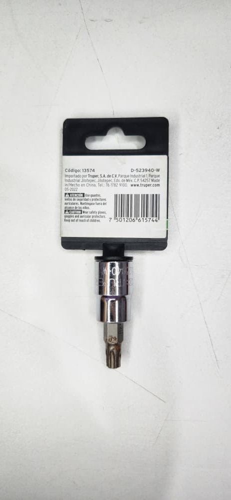 13574 DADO TORX 3/8XT-40 TRUPER D-523940W
