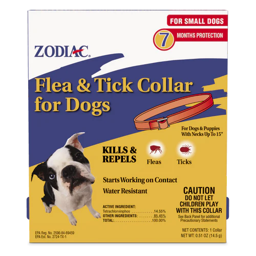 COLLAR ANTIPULGAS PARA PERROS PEQUEÑOS