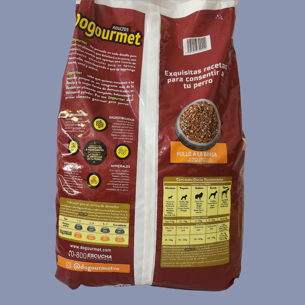 Dogourmet 4 kg POLLO A LA BRASA Adulto