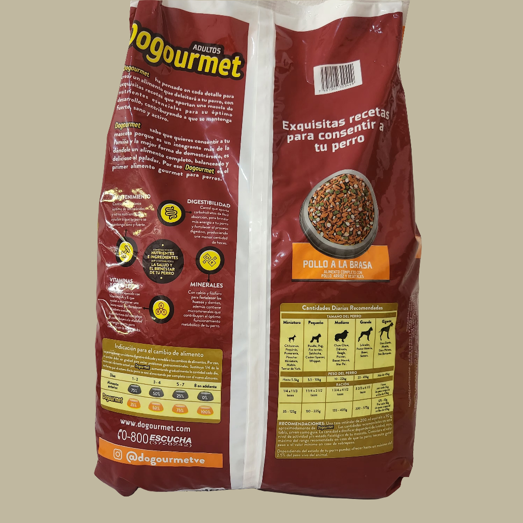 Dogourmet 4 kg POLLO A LA BRASA Adulto