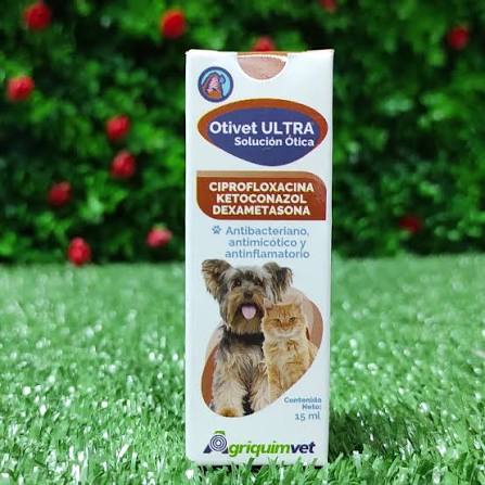 OTIVET ULTRA 15ml solución ótica