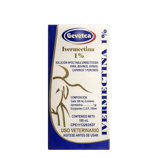 IVERMECTINA 100ml 1% GEVETCA