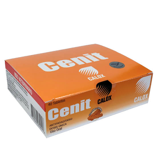 CENIT ANTIPARASITARIO CON SABOR A TOCINETA 40TAB CALOX