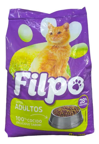 Filpo 8 kg$ Gatos Adultos 100%