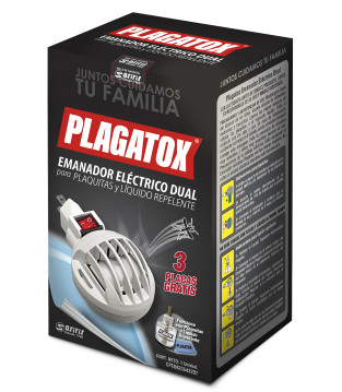 PLAGATOX EMANADOR ELECTRICO DUAL