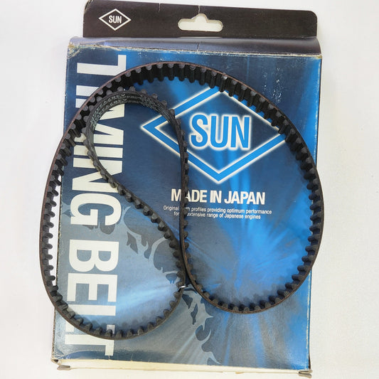 A387Y24MM 123T CORREA TIEMPO SUN TOYOTA STARLET 2E 1.3 l SOHC 93 - 99; CON 123 DIENTES Y 24 MM DE ANCHO