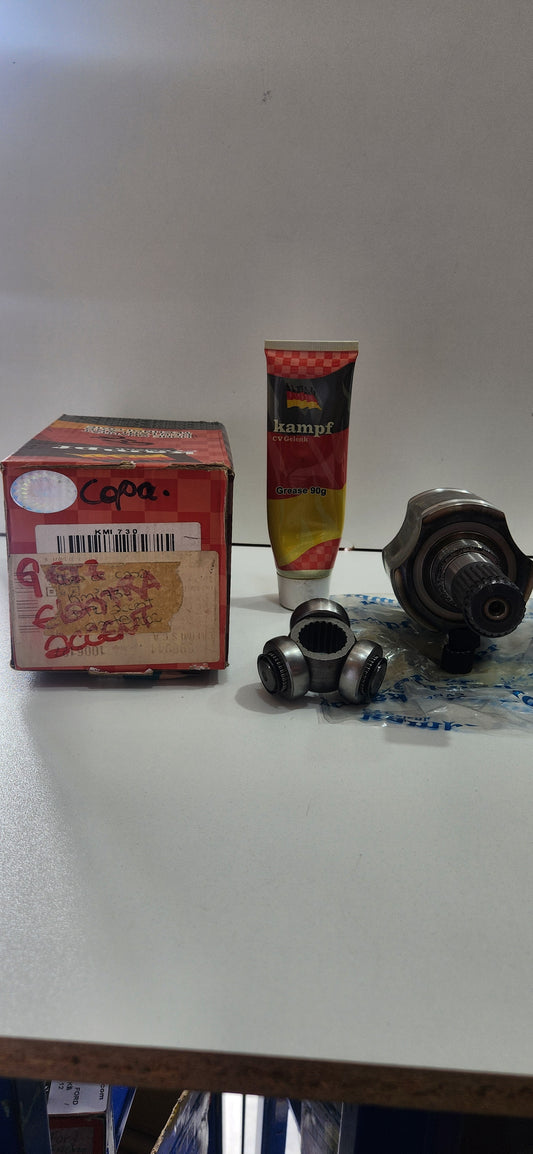 KMI730 JUNTA HOMOCINÈTICA LADO CAJA (COPA DE CAJA) HYUNDAI ACCENT 06-12/GETZ 06-/DODGE BRISA 06-12 LH-RH 22*25*35MM COPA TIPO MACHO DE TRICETA EJE 26.5MM