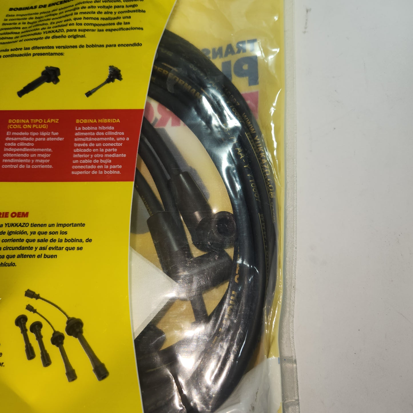 11AY11031013S 12073934 SET CABLES BUJIA YUKKAZO CHEVROLET GRAND BLAZER 8 CIL MTR 5.7 (91)