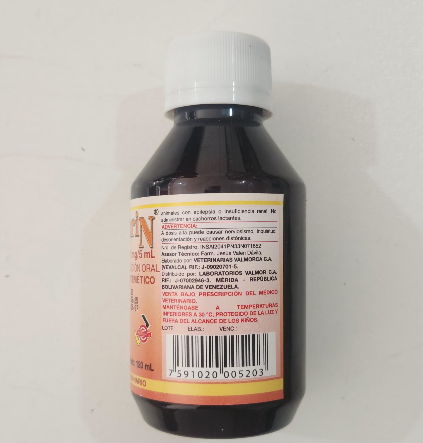 Voprin Antianemico Caninos y Felinos Solucion Oral Cont 120 ml