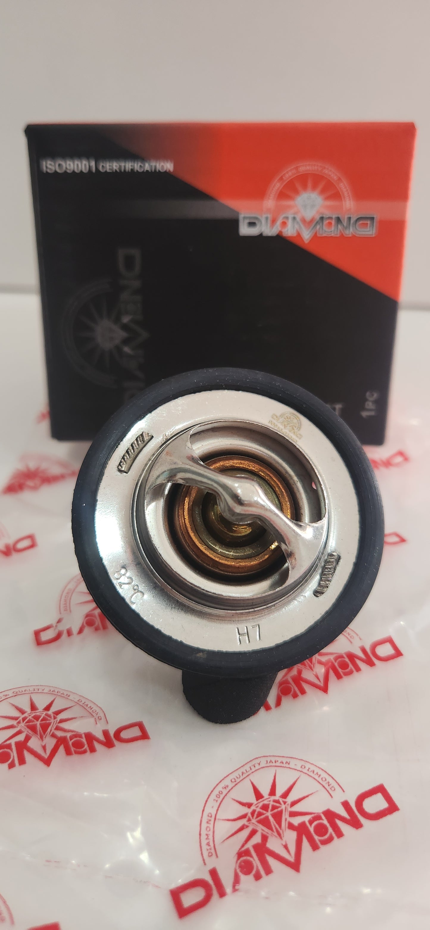 90916-03010 VÁLVULA TERMOSTATO PARA REFRIGERANTE DIAMOND TOYOTA COROLLA 3K / 4K - U / 5K - J