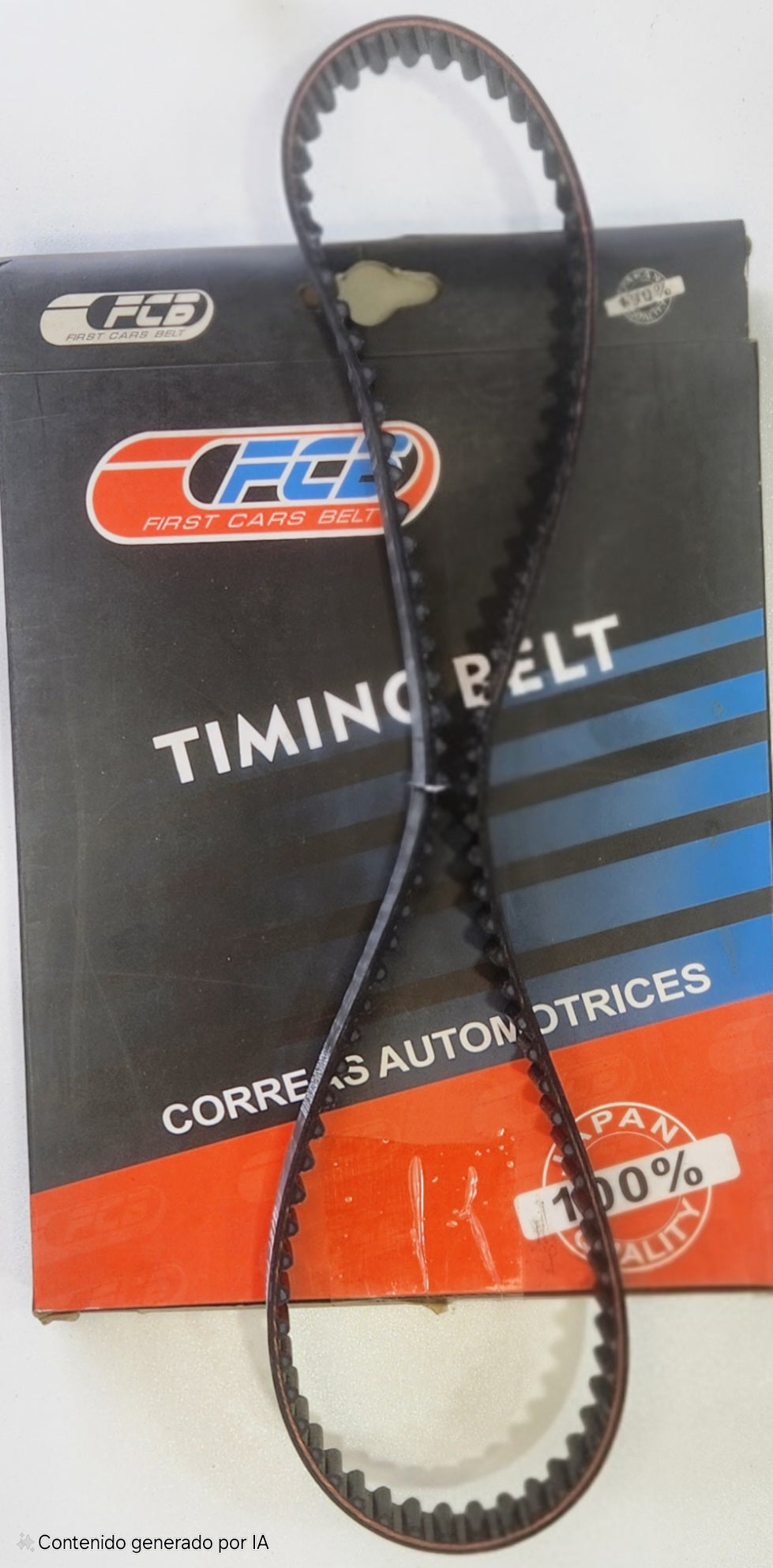 XT037 CORREA DENTADA DISTRIBUCIÓN TIEMPO FCB 99 DIENTE CHEVETTE, 1.4LTS / 1.6LTS 4CYL 82 - 96.