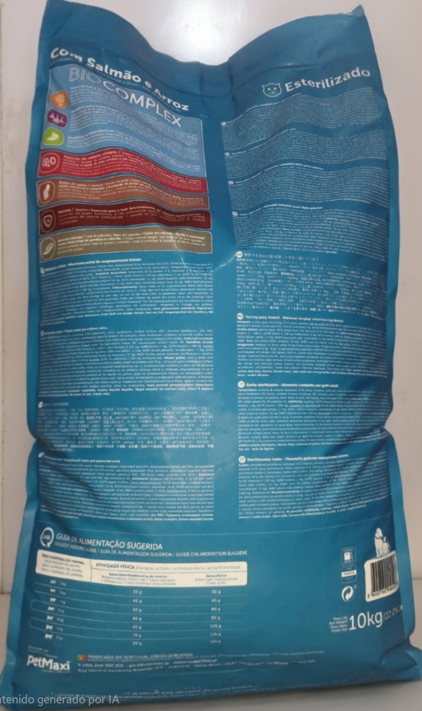 HAPPY ONE ESTERILIZADO 10 kg/Gr.€. SALMON Y ARROZ