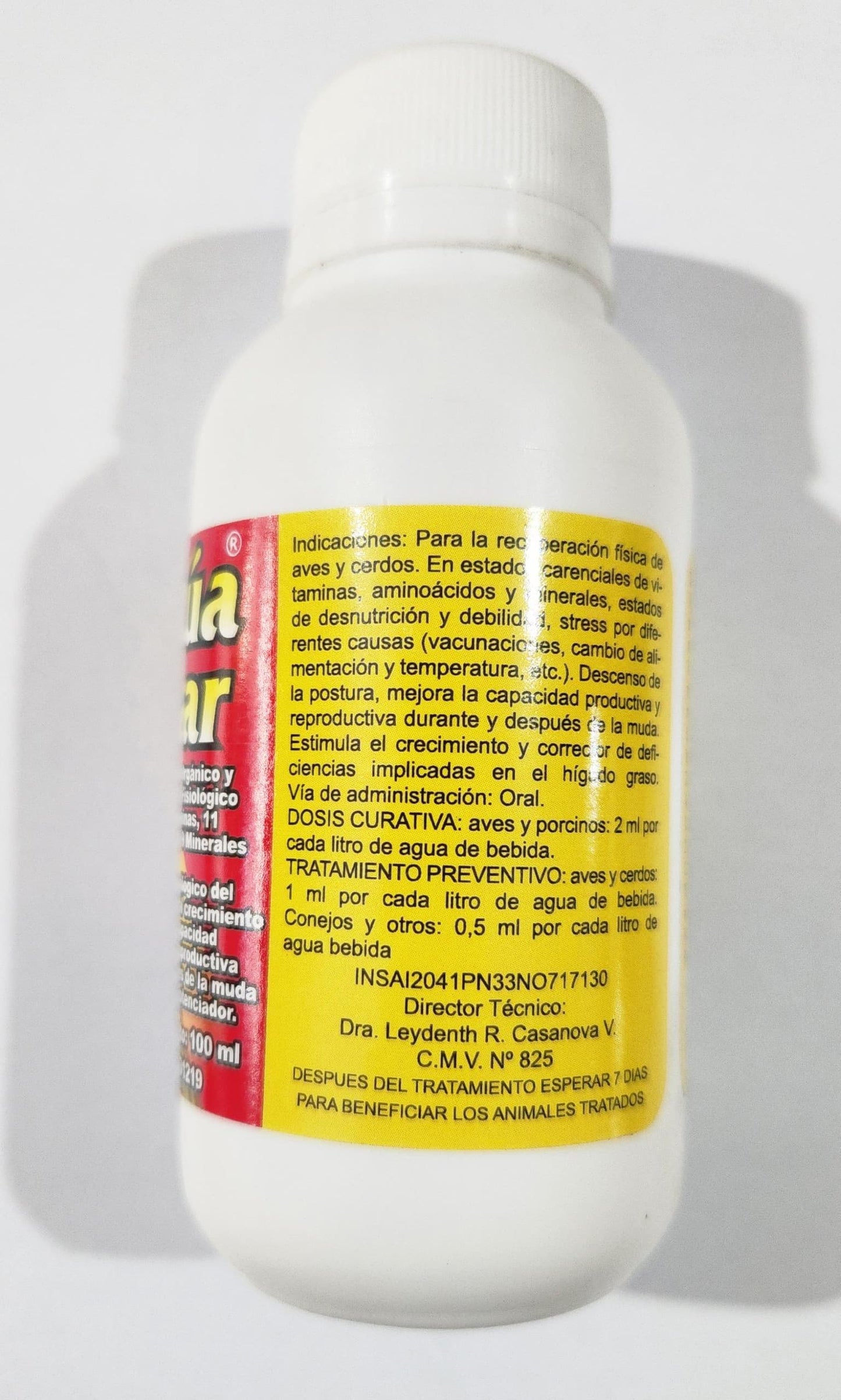 la Grúa Aviar Vitaminas en Jarabe Via Oral Cont 100 ml