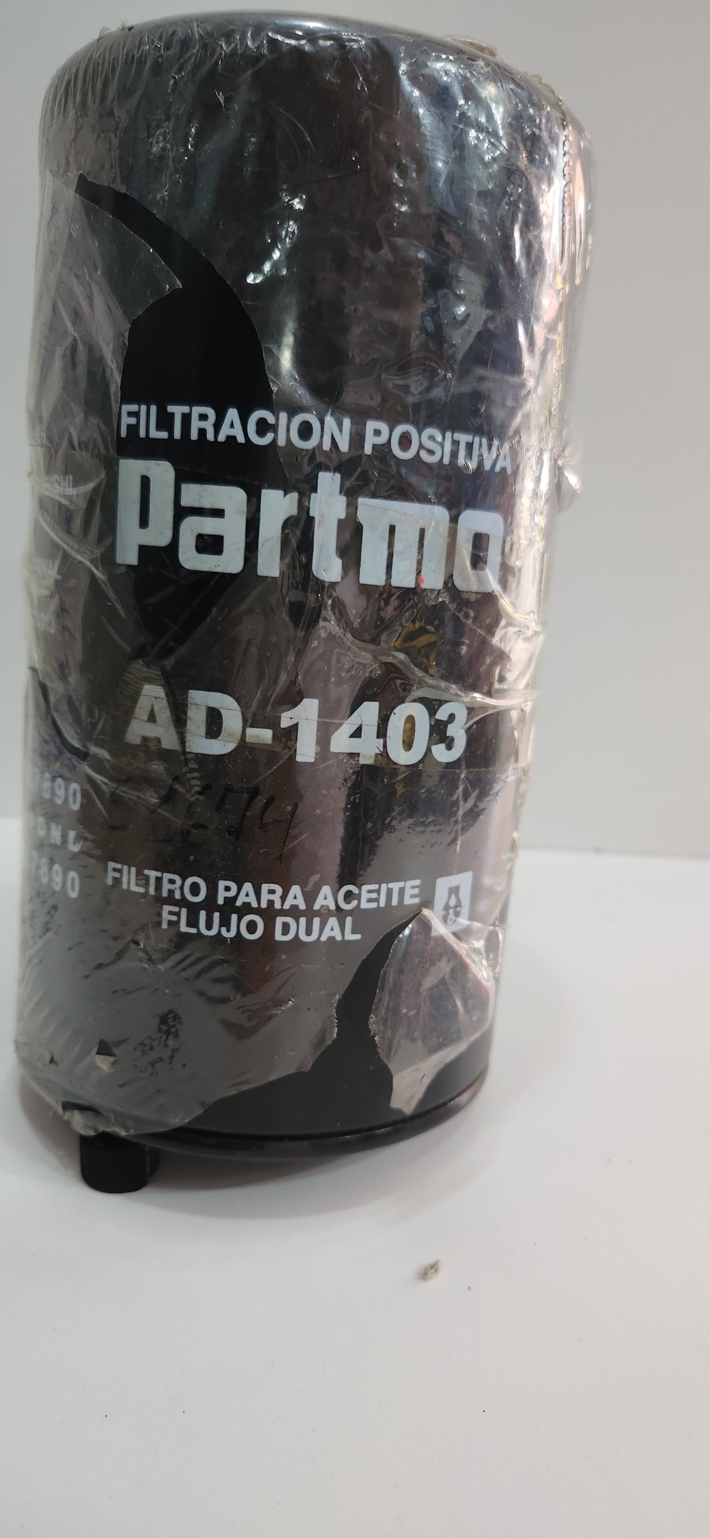 AD-1403 FILTRO DE LUBRICANTE MOTOR DIESEL PARTMO CATERPILLARr / MITSUBISHI FK615/617/657 ME074013 (SELLADO) 51674 LF3684 LF3586 P552562
