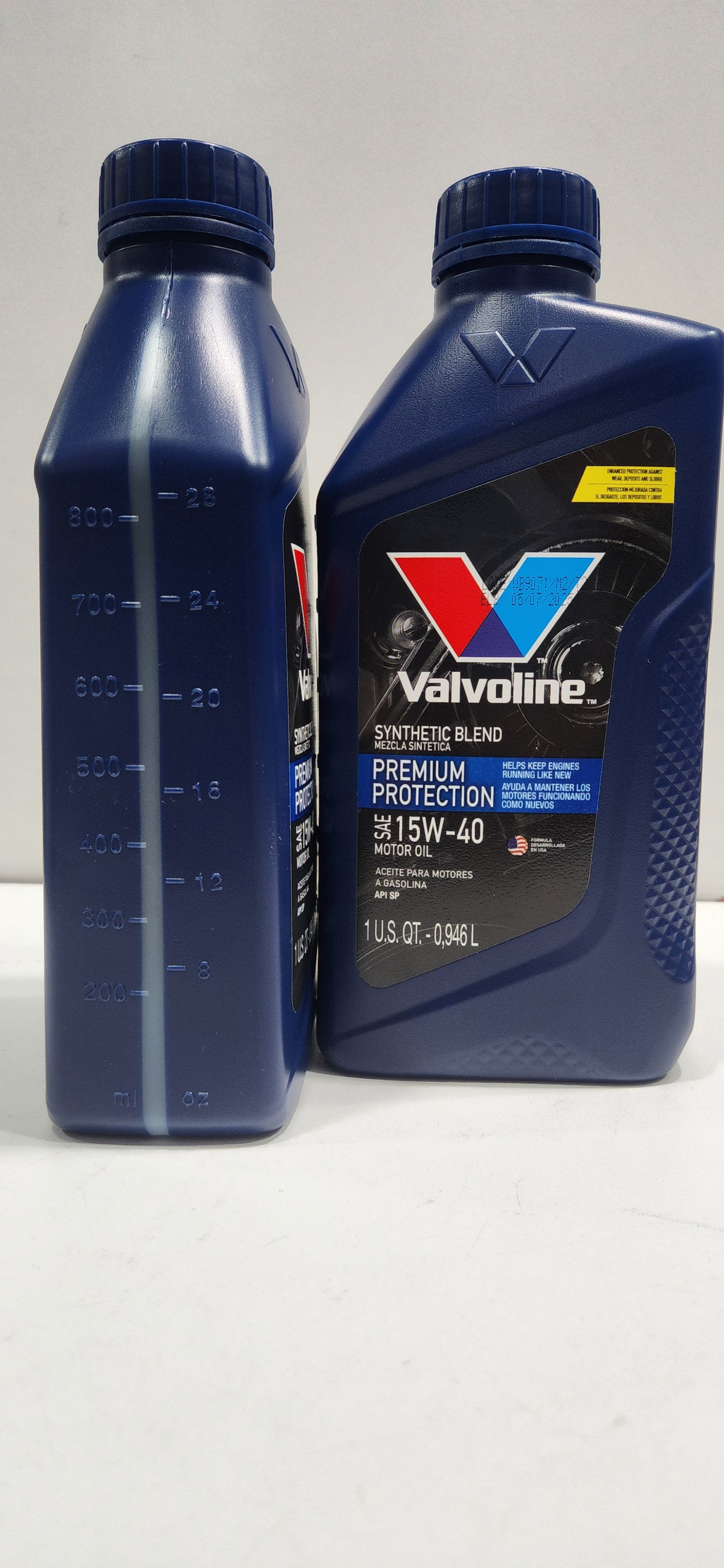 LUBRICANTE VALVOLINE SAE 15W-40 SYNTHETIC BLEND 0.946 L API SP