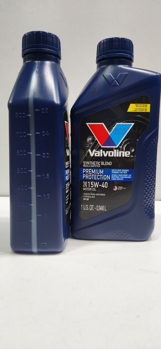 LUBRICANTE VALVOLINE SAE 15W-40 SYNTHETIC BLEND 0.946 L API SP
