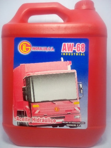 Aw-68 Lubricante Hidraulico Ingralub 3,79 l 1 Galon