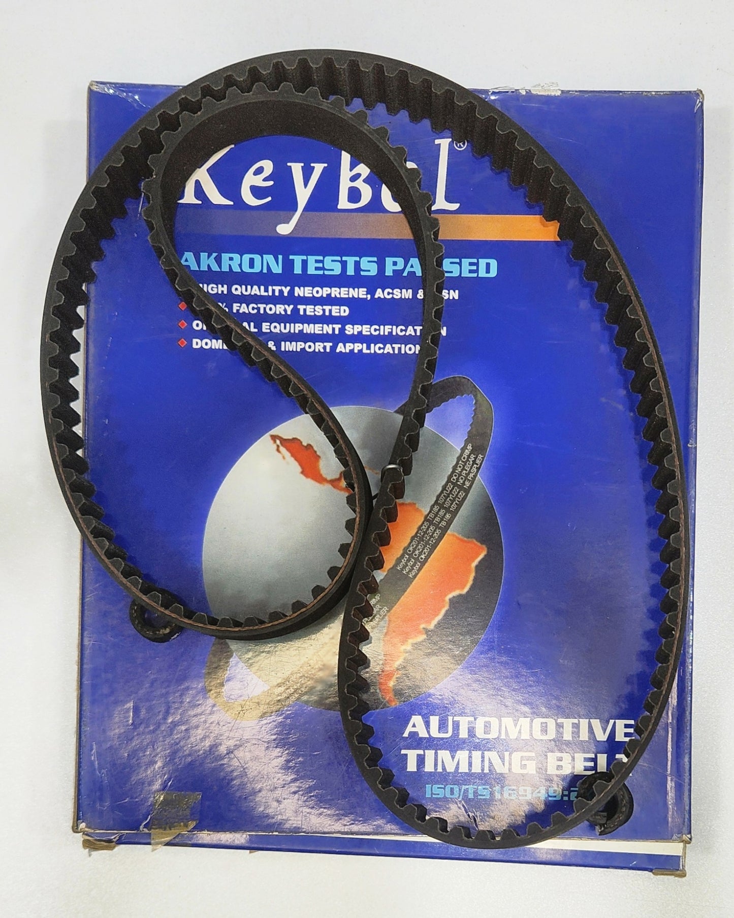 T-318 CORREA TIEMPO KEYBOL 137 DIENTES KIA RIO-STYLUS MTR 1.5L DOHC 01 - 02 / MTR 1.6 03 - 05/ SEPFHIA 01-11 22 mm DE ANCHO