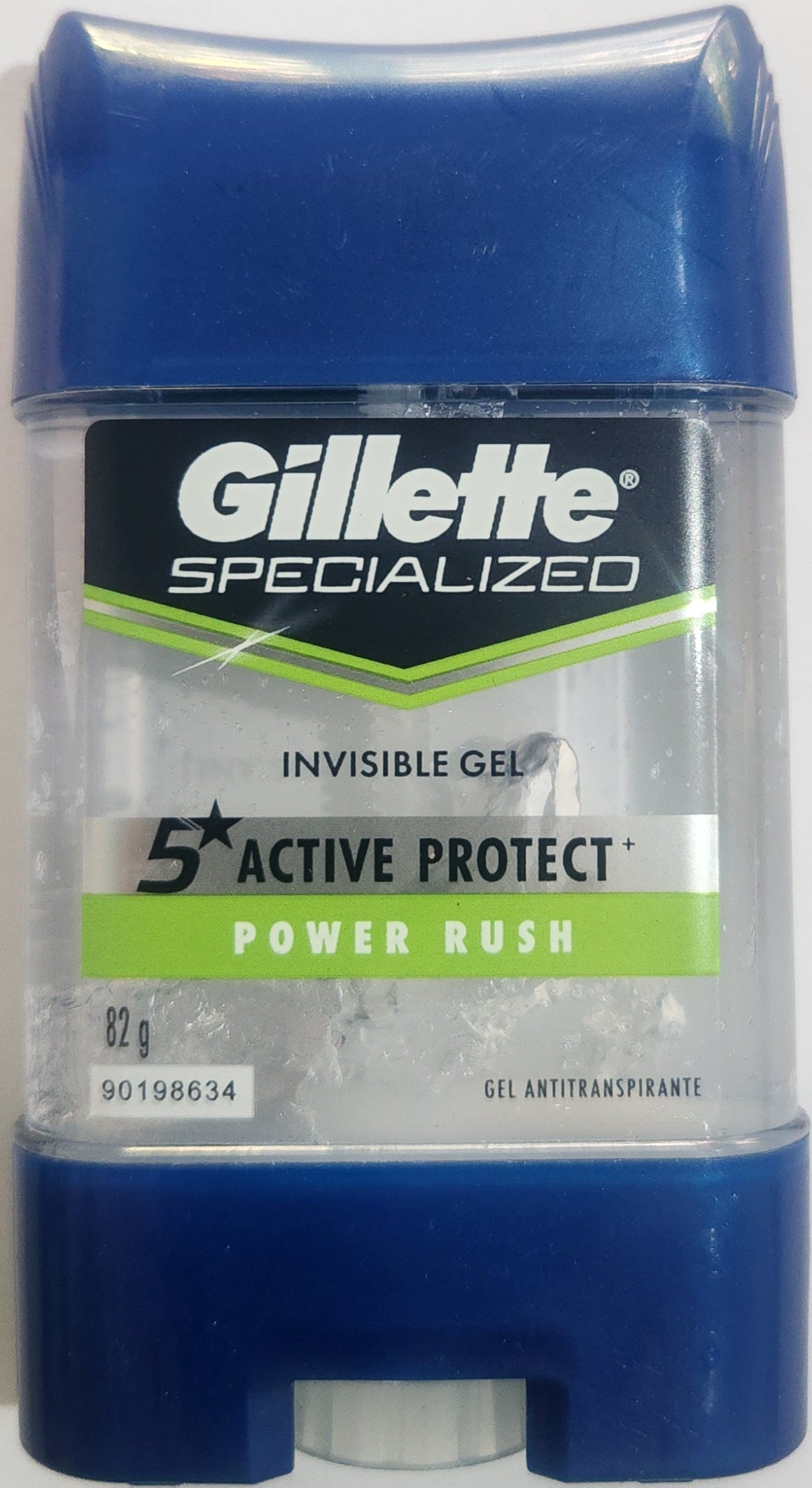 GILLETE SPECIALIZED 82 g GEL ANTITRANSPIRANTE
