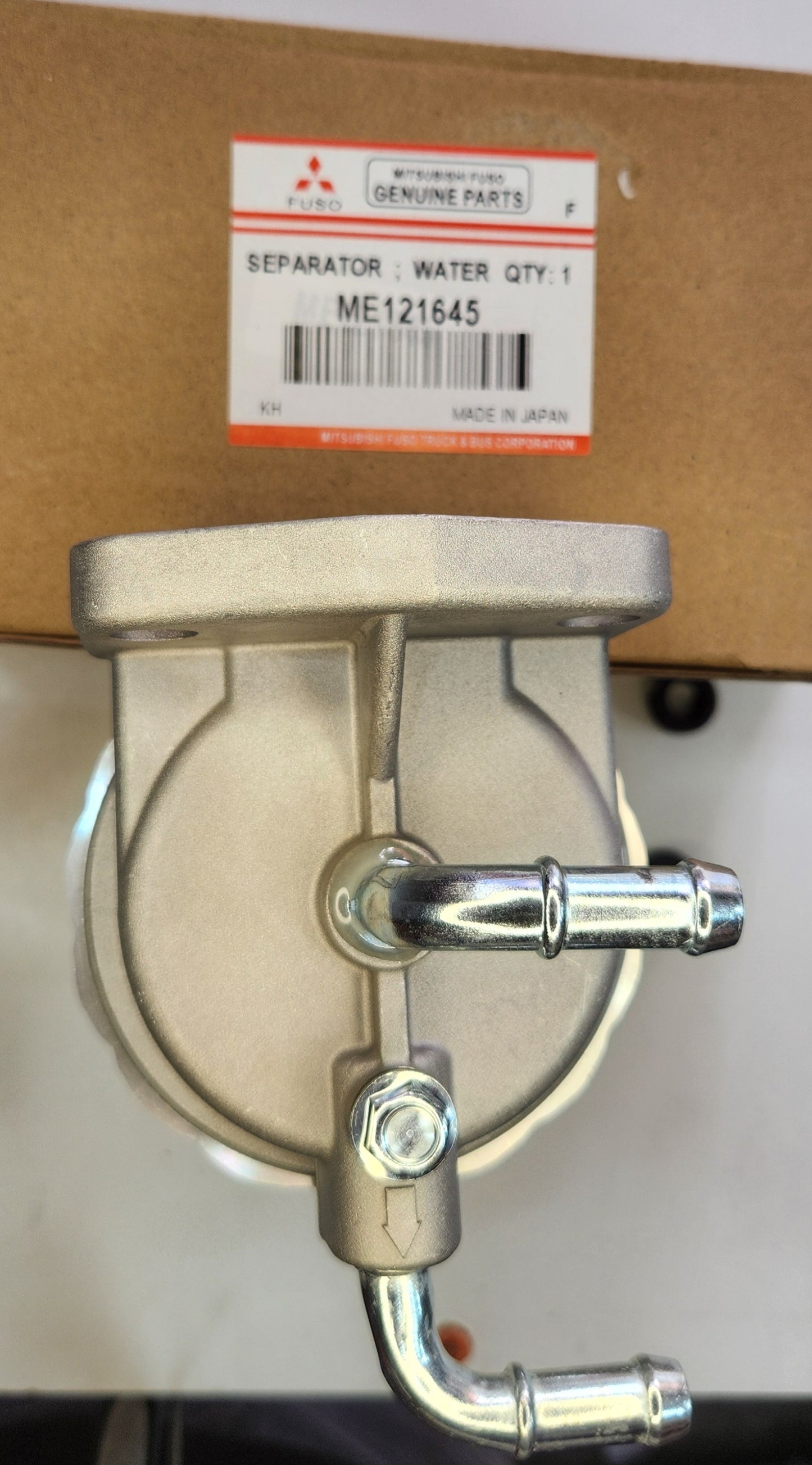 ME121645 FILTRO SEPARADOR DE COMBUSTIBLE MITSUBISHI GENERICO CANTER FUSO