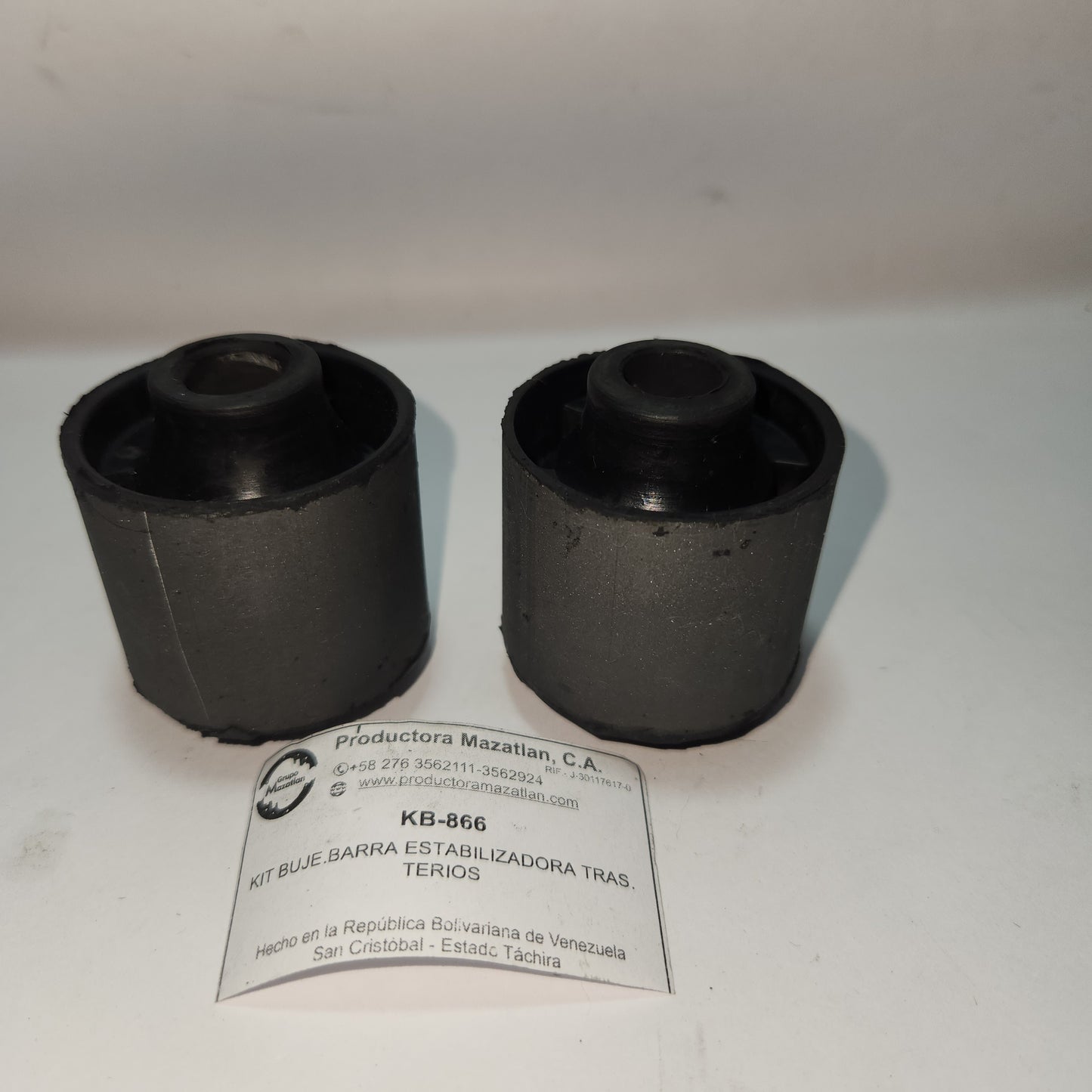 KB-866 KIT BUJE BARRA ESTABILIZADORA TRASERA TERIOS 12.2 X 44.3 X 51.4 mm