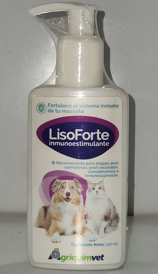 LisoForte Inmunoestimulante Caninos y Felinos 120 ml