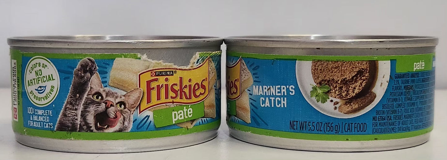 FRISKIES PATE MARINER´S CATCH 156 g$