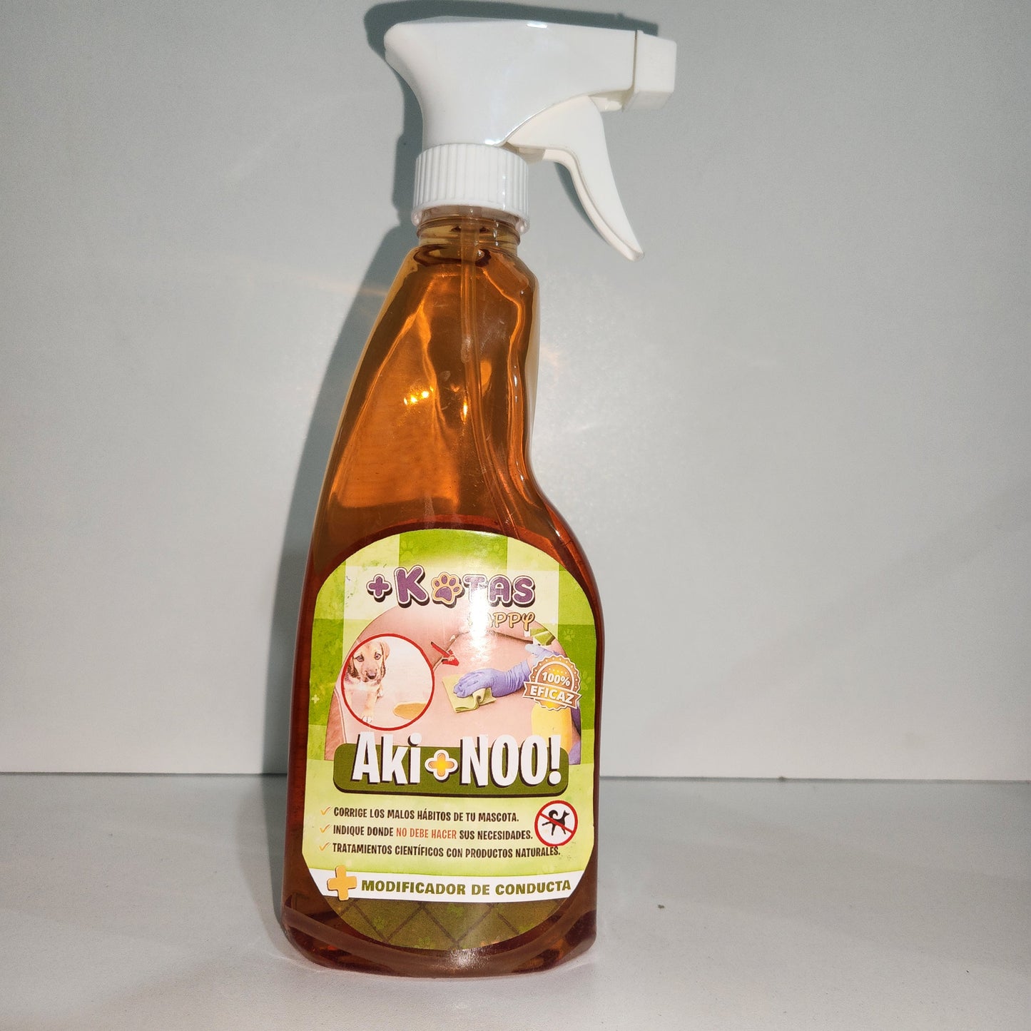 AKI+NOO!. MODIFICADOR DE CONDUCTA PARA MASCOTA +KOTAS CONT NETO 520 ml.