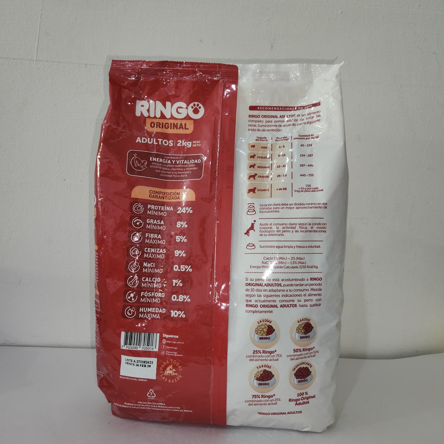Ringo Original 2 kg Adulto Sachet