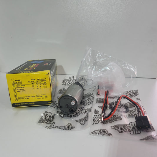 17AY062010N/ YBGE38241 BOMBA DE COMBUSTIBLE GASOLINA YUKKAZO FORD FIESTA POWER MAX MOVE MOTOR 1.6 L 8 VAL AÑO 01 - 13