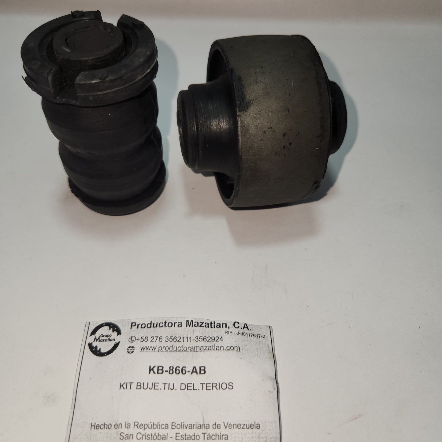 KB-866-AB KIT BUJE TIJERA MAZATLAN TERIOS 13 X 62 X 60.5 mm. 14.5 X 38 X 68 mm