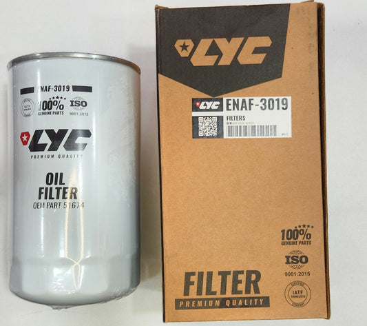 ENAF-3019 FILTRO ACEITE MOTOR MITSUBISHI FK615/ FK617 WIX-51674 - LYC
