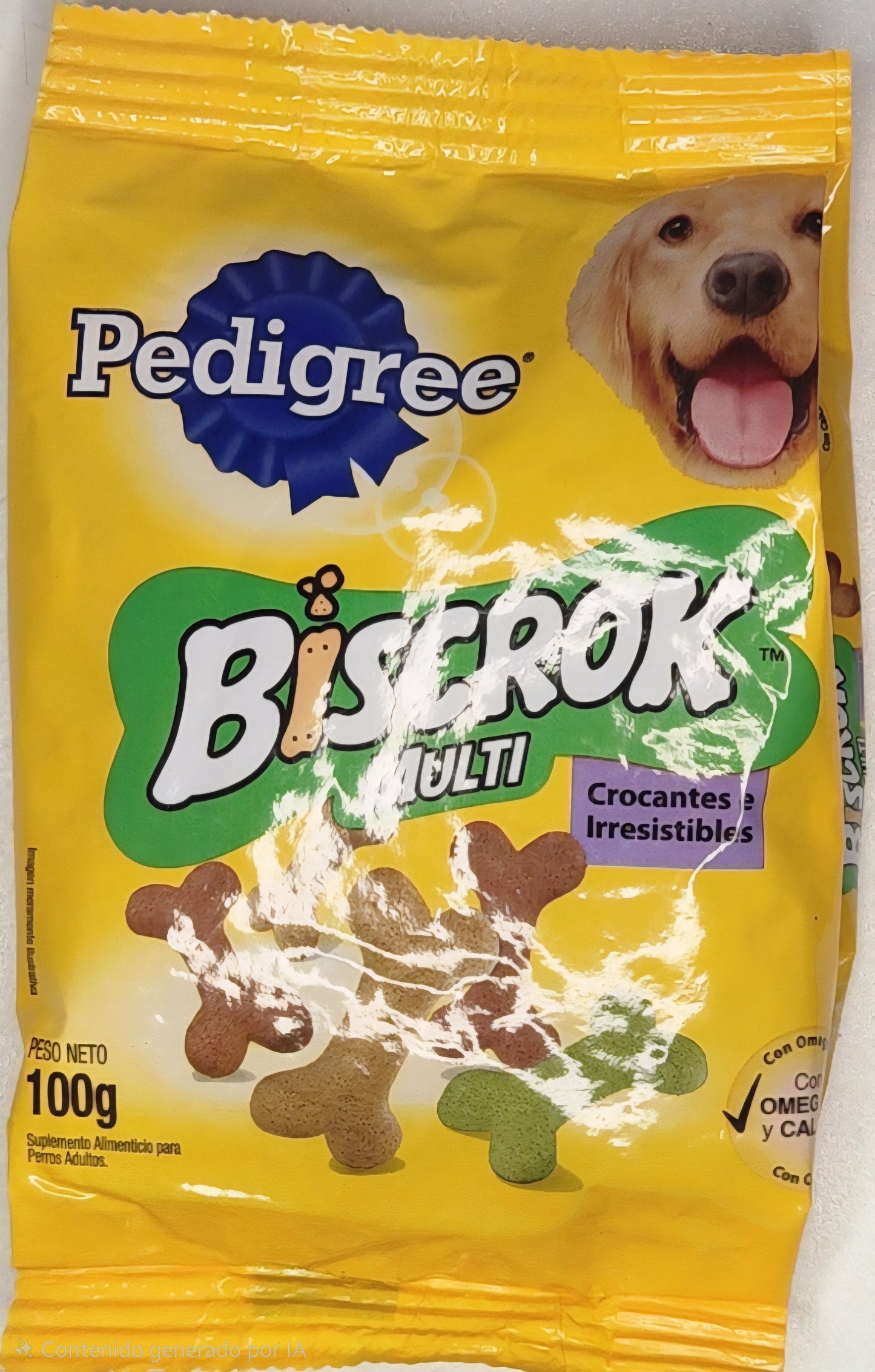 PEDIGREE BISCROK 100 g SNACK CROCANTE