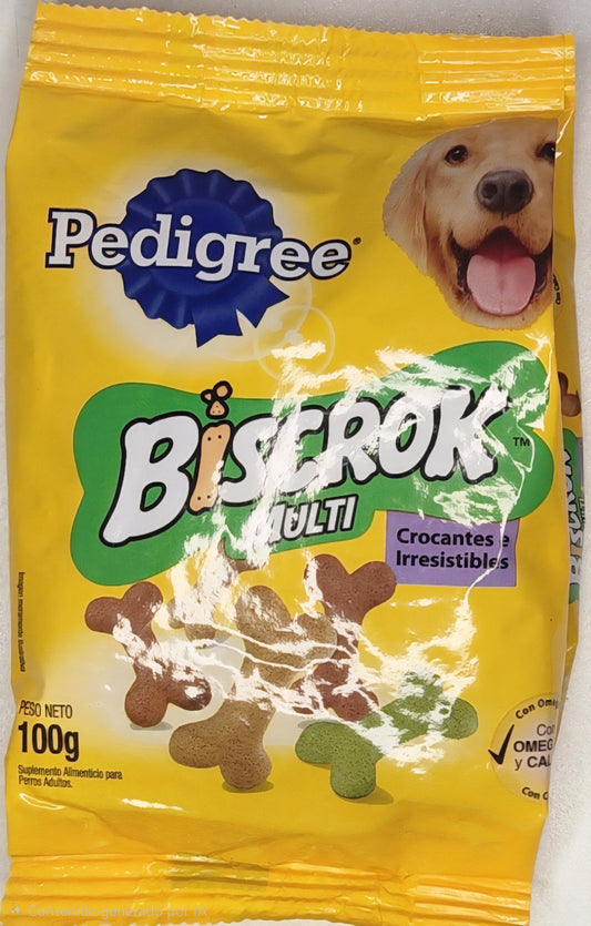 PEDIGREE BISCROK 100 g SNACK CROCANTE