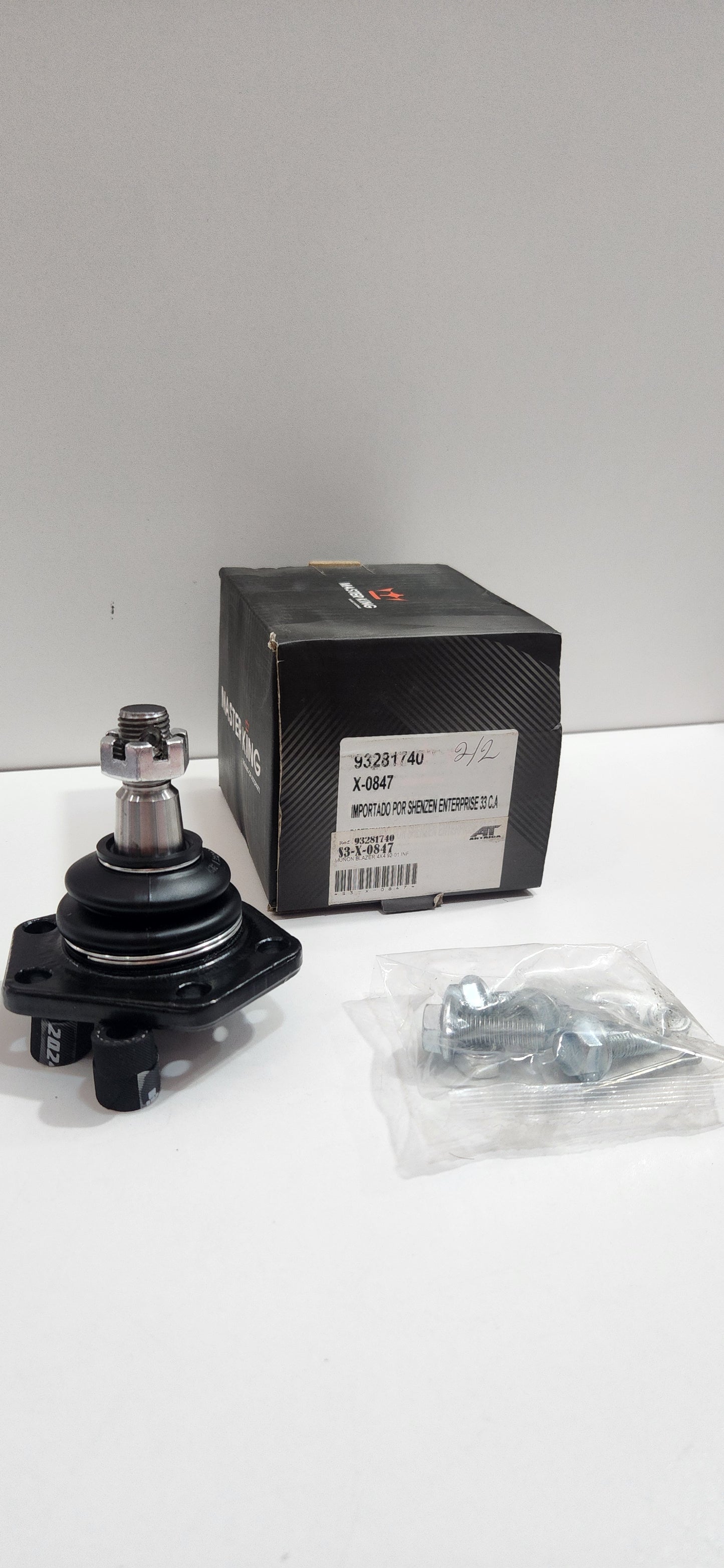 93281740 MUÑON INFERIOR MASTER KING BLAZER/S10 S3-X-0847 4X4 92-01 K-5289-1 / 10390 / K5335