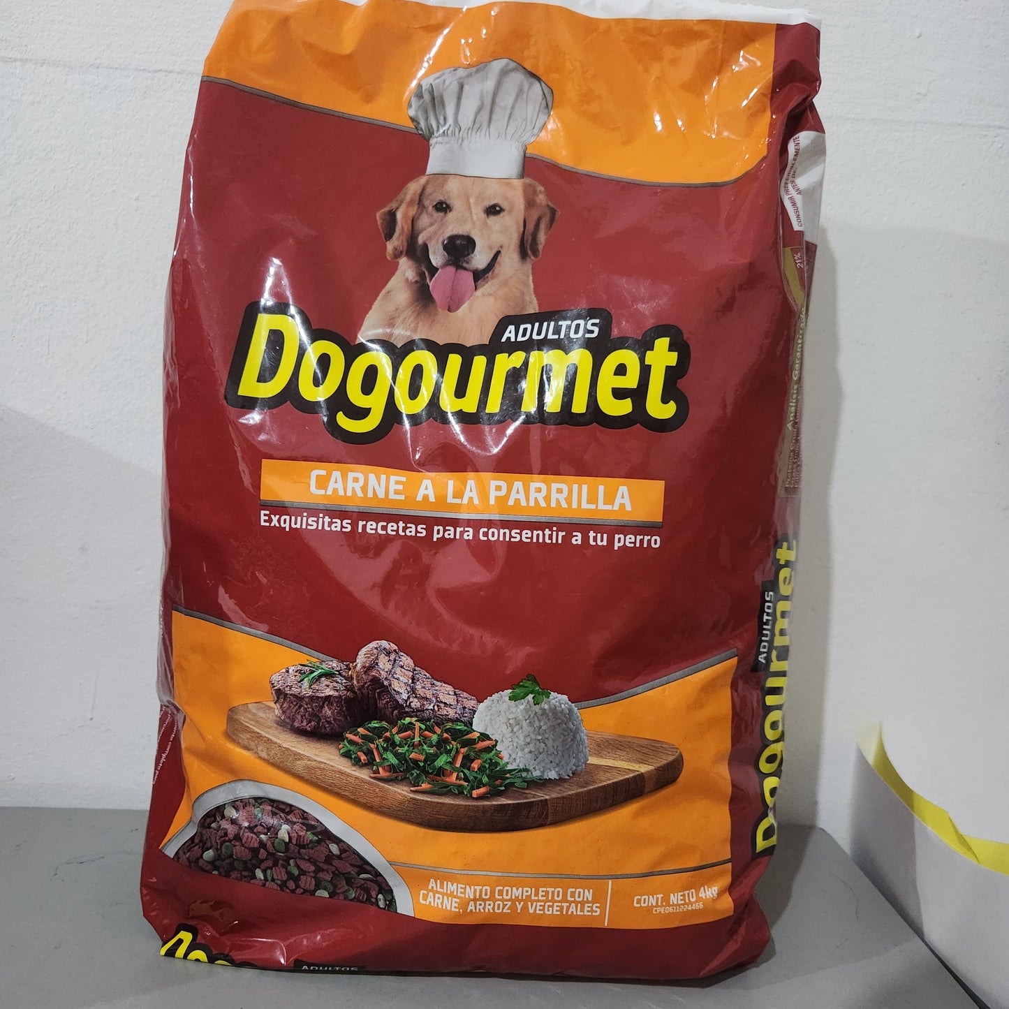 Dogourmet 4 kg CARNE A LA PARRILLA Adulto