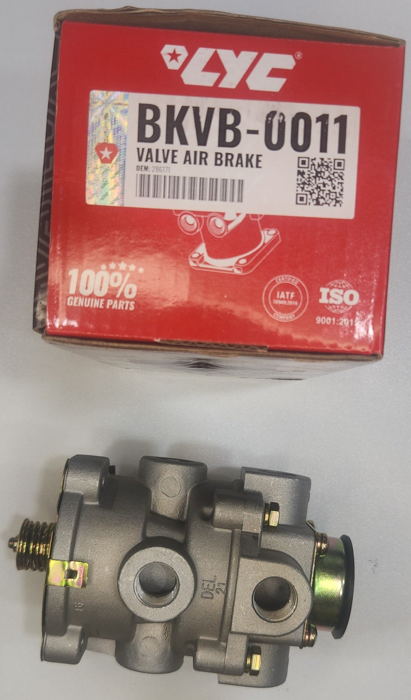 BKVB-0011 VALVULA PEDAL FRENO AIRE E-6 - LYC