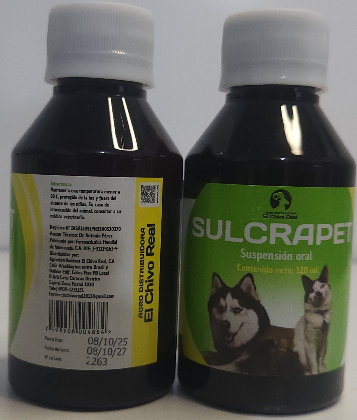 SULCRAPET 120 ml SUP