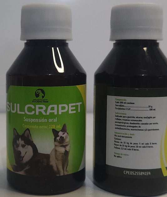 SULCRAPET 120 ml SUP
