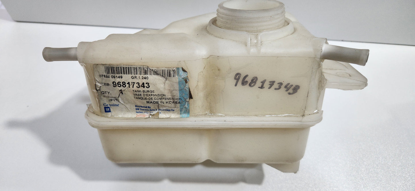 96817343 ENVASE RESERVORIO DE REFRIGERANTE GM CHEVROLET AVEO MTR 1.6 TODOS