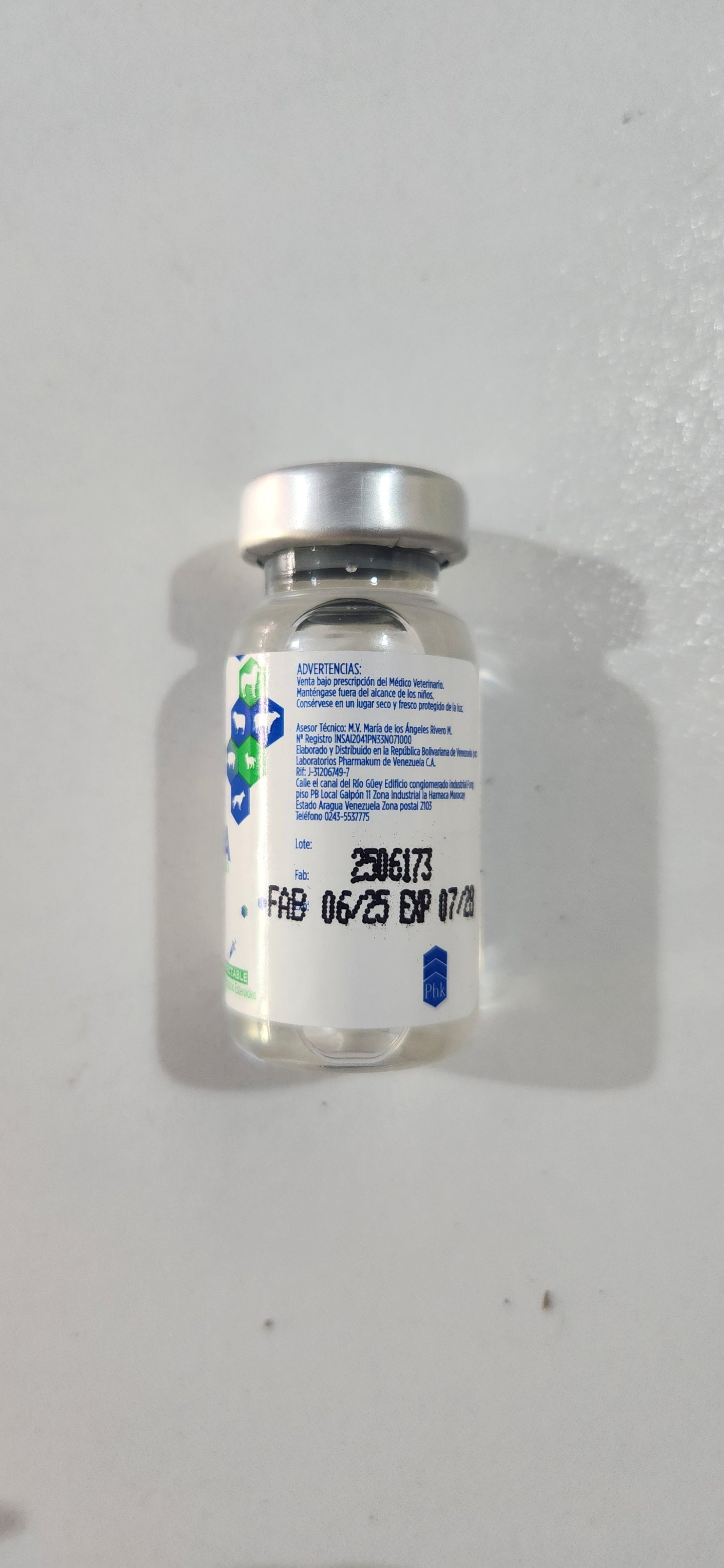 Kexa phk Antiinflamatorio Inyectable para Caninos y entre otros. Cont 10 ml
