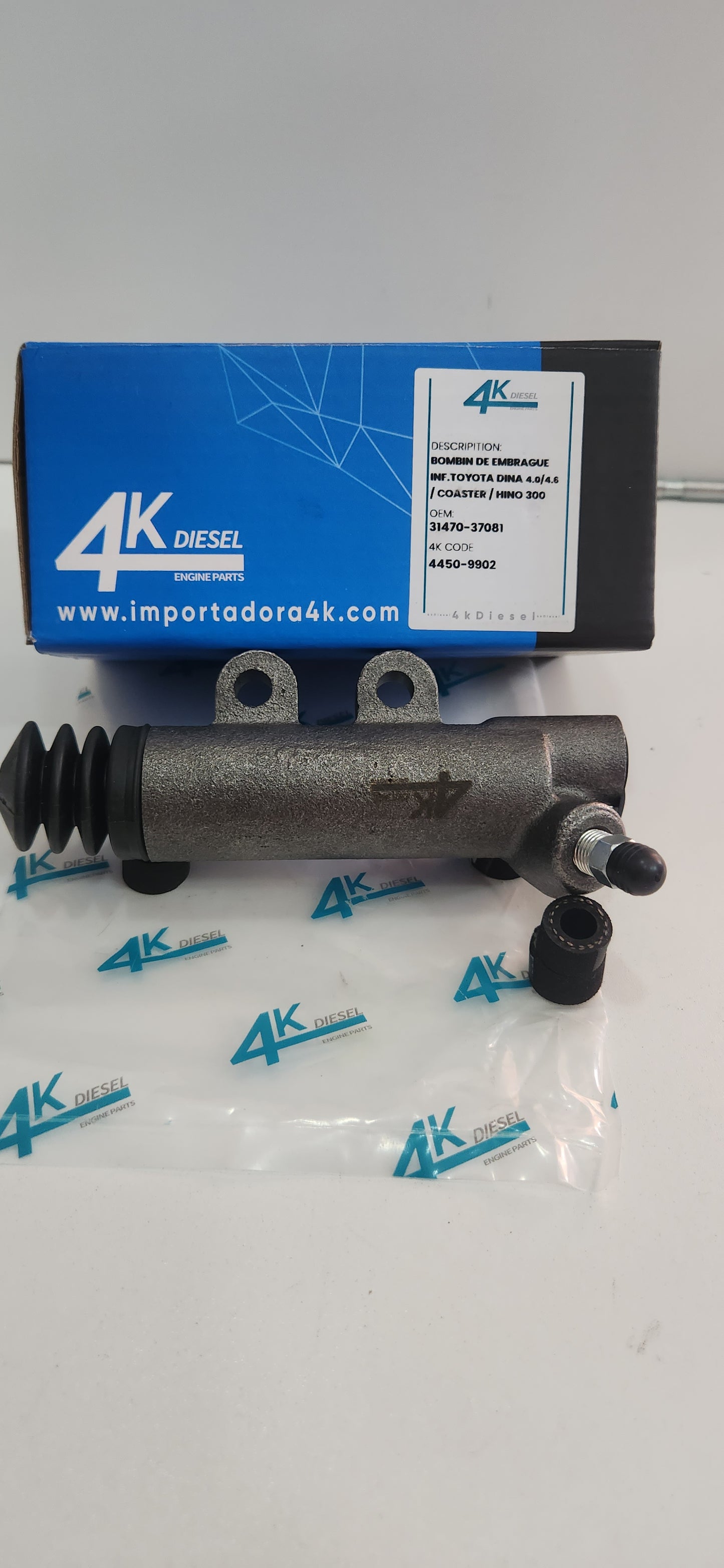 4450-9902 BOMBIN DE EMBRAGUE INFERIOR 4K-DIESEL TOYOTA DYNA 4.0 / 4.6 / COASTER / HINO 300 31470-37080
