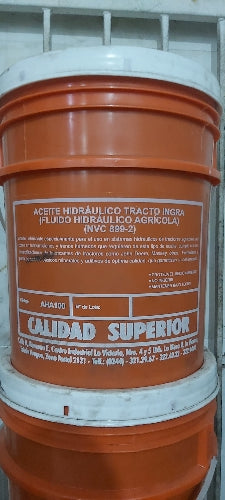 Tracto Agro Lubricante Agrofluido Ingralub, paila 19 l